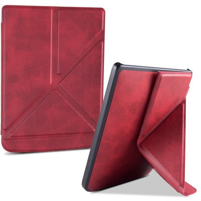 Θήκη PocketBook Touch HD 3/Touch Lux 4 5/Basic Lux 2/Basic 4/633 Color 2020 - Ελαφρύ λεπτό προστατευτικό κάλυμμα βάσης Origami