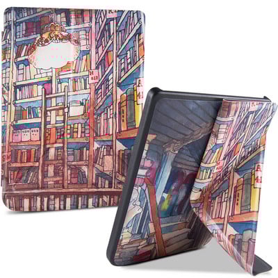 Θήκη PocketBook Touch HD 3/Touch Lux 4 5/Basic Lux 2/Basic 4/633 Color 2020 - Ελαφρύ λεπτό προστατευτικό κάλυμμα βάσης Origami
