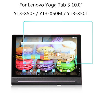 9H edzett üveg képernyővédő fólia Lenovo Yoga Tab 3 10.0 Plus Pro 10.1 tablet védőfóliához X50 X703 X90 X703F X90F X50F
