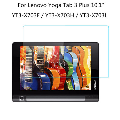 9H edzett üveg képernyővédő fólia Lenovo Yoga Tab 3 10.0 Plus Pro 10.1 tablet védőfóliához X50 X703 X90 X703F X90F X50F