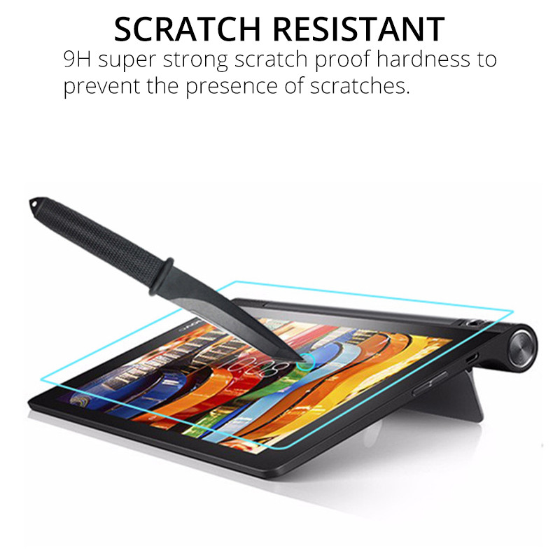 9H edzett üveg képernyővédő fólia Lenovo Yoga Tab 3 10.0 Plus Pro 10.1 tablet védőfóliához X50 X703 X90 X703F X90F X50F