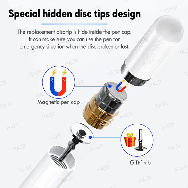 Univerzalna olovka za pametni telefon za Stylus Android IOS Lenovo Xiaomi Samsung Tablet Olovka za dodirni ekran Olovka za crtanje za Stylus iPad iPhone