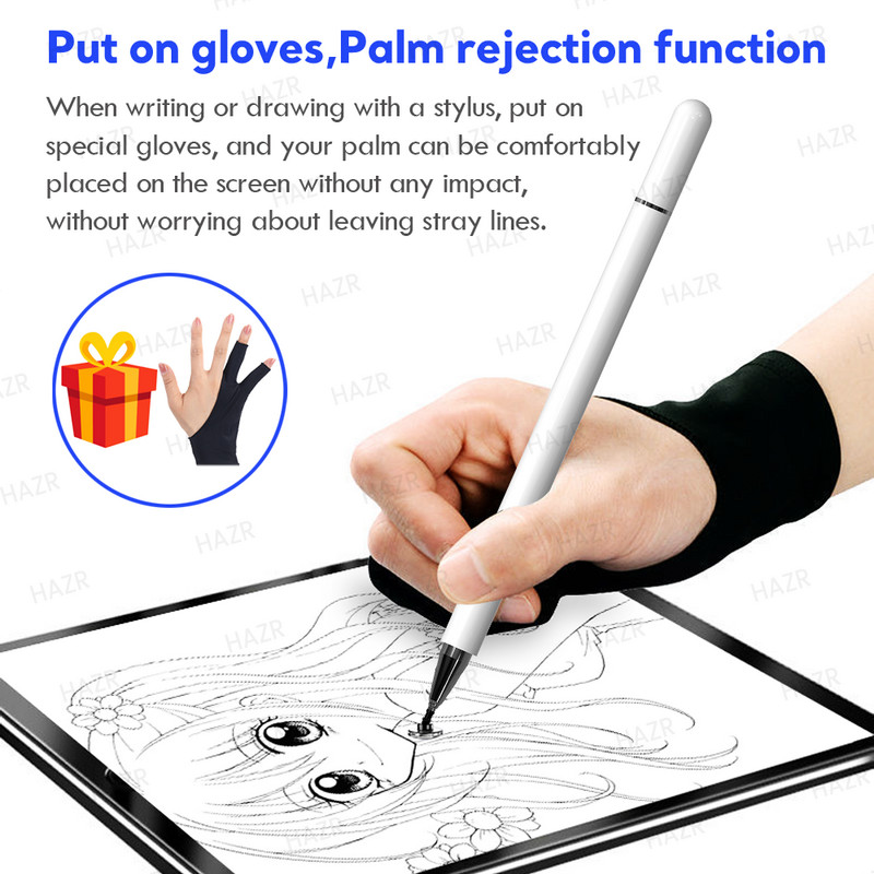 Univerzalna olovka za pametni telefon za Stylus Android IOS Lenovo Xiaomi Samsung Tablet Olovka za dodirni ekran Olovka za crtanje za Stylus iPad iPhone