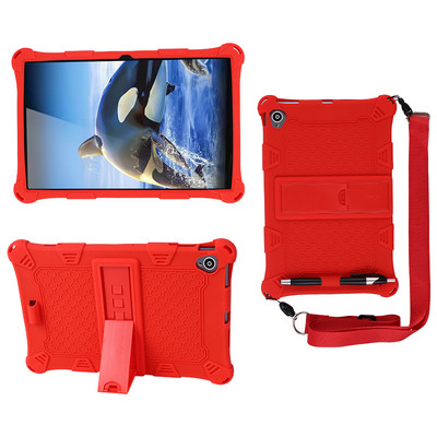 Puha szilikon tok Teclast P30 HD 10,1 hüvelykes táblagép borító tok Teclast P30HD állványvédő burkolathoz