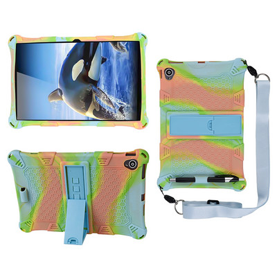 Puha szilikon tok Teclast P30 HD 10,1 hüvelykes táblagép borító tok Teclast P30HD állványvédő burkolathoz