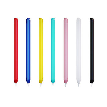 За Apple Pencil 2-ро поколение твърд силиконов държач Apple Pencil Case Pencil Skin iPad Touch Screen Pen Cover Аксесоари за iPad