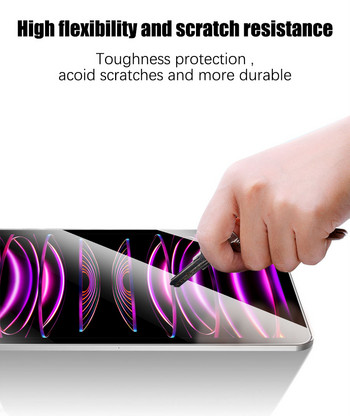 2PCS протектор за екран за iPad Pro 12,9 инча 2021 5th A2379 A2461 A2462 12,9\'\' защитно фолио против надраскване Прозрачно закалено стъкло