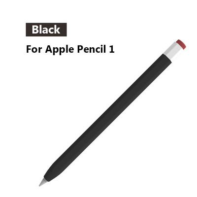 Silikónové puzdro na stylus pre Apple Pencil 1/2, farebne zodpovedajúce ochranné puzdro na stylus, protišmykové, proti pádu, puzdro na pero pre iPad 2/1