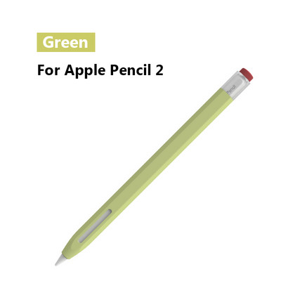 Silikónové puzdro na stylus pre Apple Pencil 1/2, farebne zodpovedajúce ochranné puzdro na stylus, protišmykové, proti pádu, puzdro na pero pre iPad 2/1