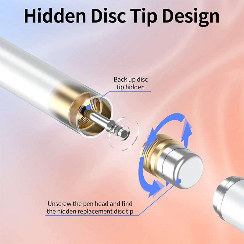 Univerzális Morandi Metal Stylus Pen стилус kapacitív képernyős érintőceruza Apple iPad Xiaomi Huawei Android mobiltelefonhoz