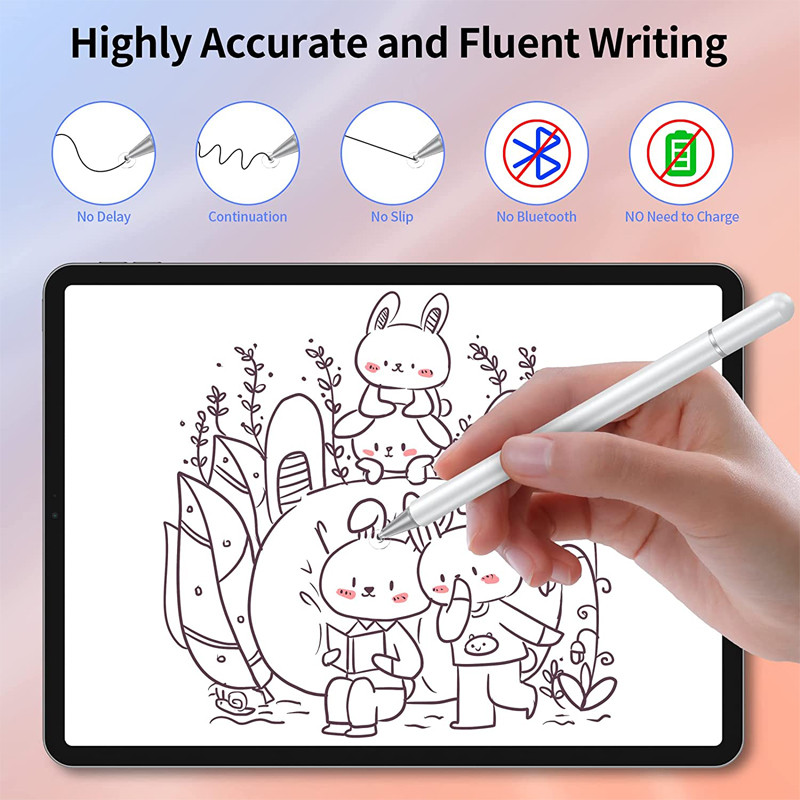 Univerzális Morandi Metal Stylus Pen стилус kapacitív képernyős érintőceruza Apple iPad Xiaomi Huawei Android mobiltelefonhoz