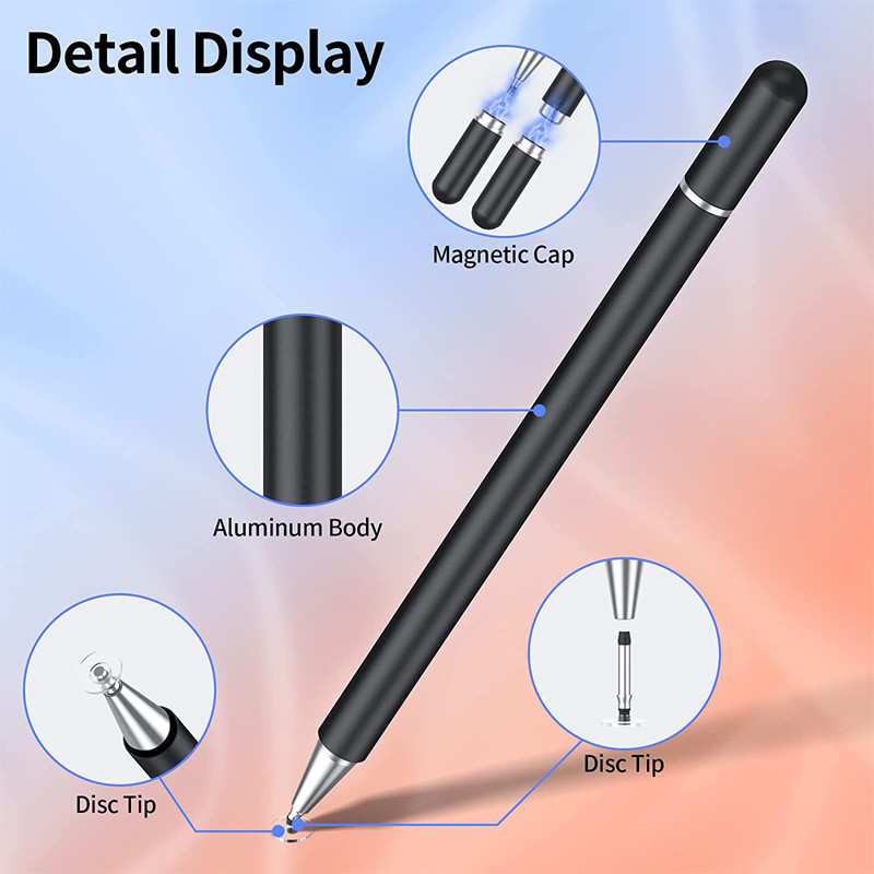 Univerzális Morandi Metal Stylus Pen стилус kapacitív képernyős érintőceruza Apple iPad Xiaomi Huawei Android mobiltelefonhoz