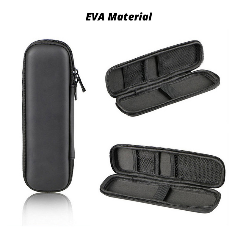 Višenamjenska crna EVA Hard Shell zaštitna torbica za nošenje, spremnik za slušalice, prijenosna kutija za pohranu za stilus olovku