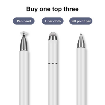 Универсална писалка 2 в 1 стилус за телефон таблет сензорна писалка капацитивен екран за рисуване Caneta молив за смартфон смарт писалки за Android