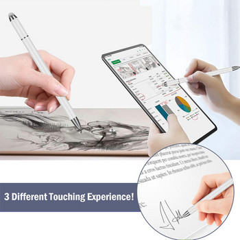 Универсална писалка 2 в 1 стилус за телефон таблет сензорна писалка капацитивен екран за рисуване Caneta молив за смартфон смарт писалки за Android