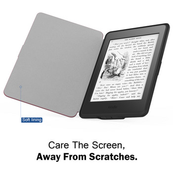 Калъф Moko за Kindle Paperwhite, първокласно покритие от PU кожа с автоматично събуждане/заспиване за Paperwhite (11-то поколение-2021) и Kindle