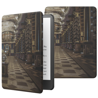Калъф Moko за Kindle Paperwhite, първокласно покритие от PU кожа с автоматично събуждане/заспиване за Paperwhite (11-то поколение-2021) и Kindle