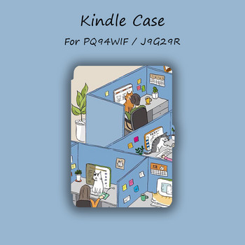 За Funda Kindle NO.M2L3EK Калъф 11th Gen 2021 Японска котка Калъф за Kindle Paperwhite Case 10th Generation 2018 Cover Capa