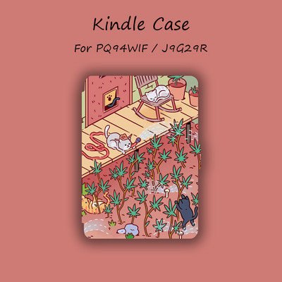 Za Funda Kindle NO.M2L3EK Case 11th Gen 2021 Japanese Cat Sleeve for Kindle Paperwhite Case 10th Generation 2018 Cover Capa