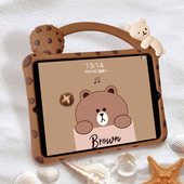 Dječja futrola otporna na udarce za Ipad Mini1 2 3 4 5 Air3 4 IPad Pro10 5 10 9 11 2020 7th 8th Cartoon Stand Tablet Funda 9 7 5th 6th Gen