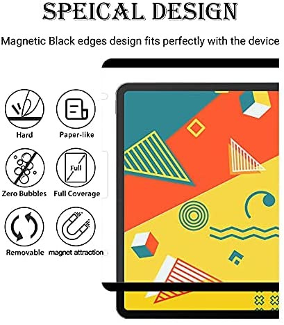 За iPad Mini 6 8.3 A2569 Pro 11 12.9 M1 2021 Air4 10.9 10.2 Draw/Write Like Paper Feed Screen Protector Film Magnetic Removable