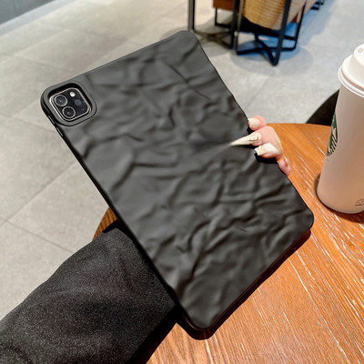 Futrola za iPad Air 5 4 10.9 Mini 1 2 Matte Chic Drape Fold otporna na udarce Tablet Cover za iPad Pro 11 7 8 9 generacije Mini 4 5 10.2