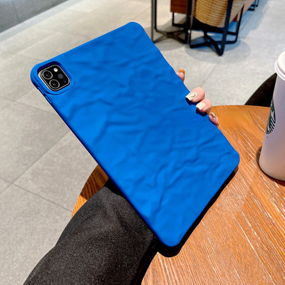 Futrola za iPad Air 5 4 10.9 Mini 1 2 Matte Chic Drape Fold otporna na udarce Tablet Cover za iPad Pro 11 7 8 9 generacije Mini 4 5 10.2