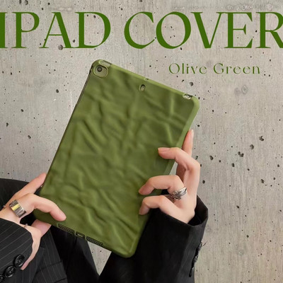 Futrola za iPad Air 5 4 10.9 Mini 1 2 Matte Chic Drape Fold otporna na udarce Tablet Cover za iPad Pro 11 7 8 9 generacije Mini 4 5 10.2