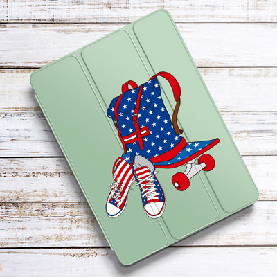 Eiffelov toranj za Air 4 iPad Pro 11 Case 2021 s držačem za olovke 10.2 8th 7th Mini 5 Air 2 Silikonska maska 2020 10.5 Air 3