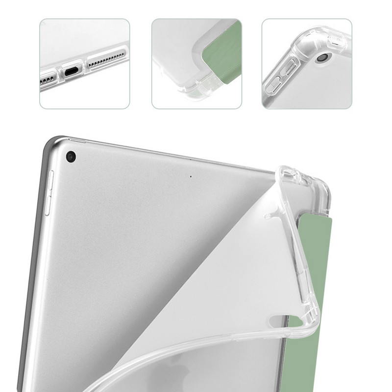 Eiffelov toranj za Air 4 iPad Pro 11 Case 2021 s držačem za olovke 10.2 8th 7th Mini 5 Air 2 Silikonska maska 2020 10.5 Air 3