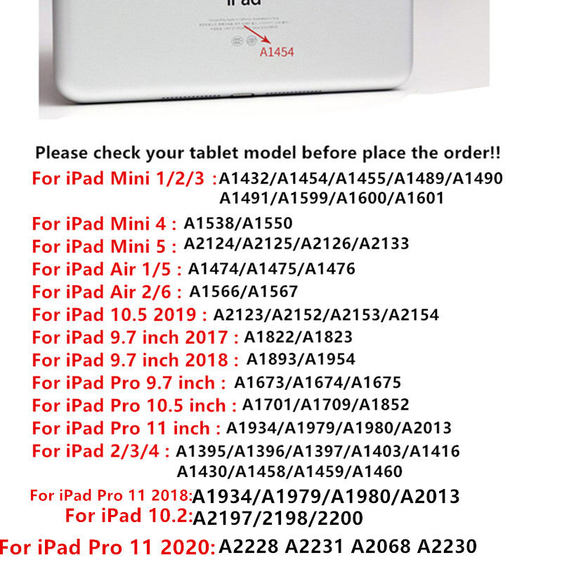 Krāsains vāciņš iPad Pro 11 2020 2018 10,2 9,7 korpuss, mīksts aizmugures statīvs Smart Cover iPad Air 2 1 3 Pro 10.5 6th 7th Gen Capa
