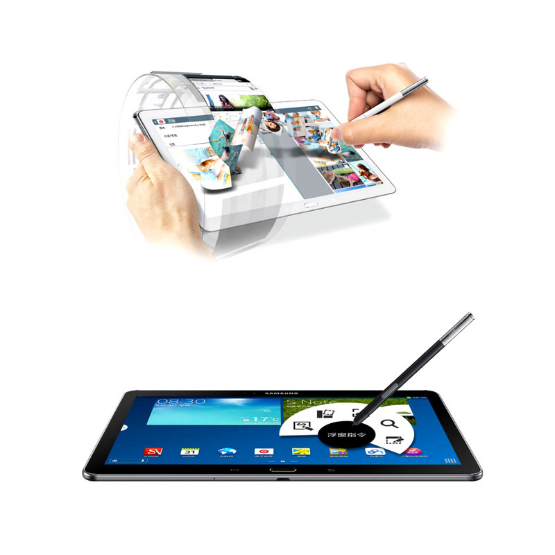Eredeti kapacitív Stylus S toll Samsung Galaxy Note 10.1 P600 P601 P605 2014 Edition SM-P600 Tablet érintőképernyős Stylus Pen készülékhez