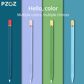 PZOZ Silikona uzmava Apple Pencil 1 Vāks aizsargmaciņa Silikagels Krāsains iPad Planšetdatoram Touch Pen Stylus