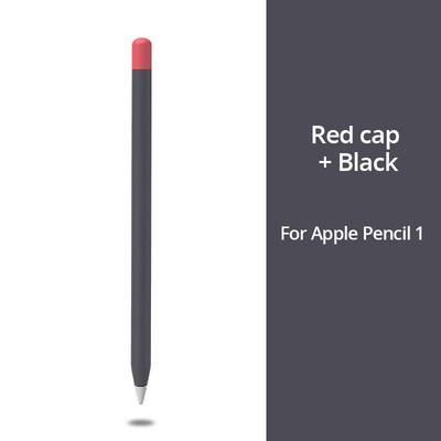 PZOZ Silikona uzmava Apple Pencil 1 Vāks aizsargmaciņa Silikagels Krāsains iPad Planšetdatoram Touch Pen Stylus