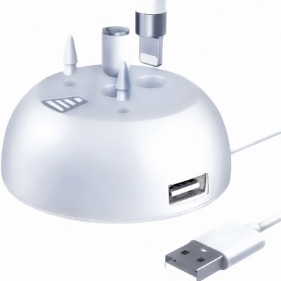 Stalak za punjenje za Apple Pencil 1. generacija prijenosnog držača olovke Stanica za punjenje Punjač Dock Adapter 1.2M USB kabel za punjenje