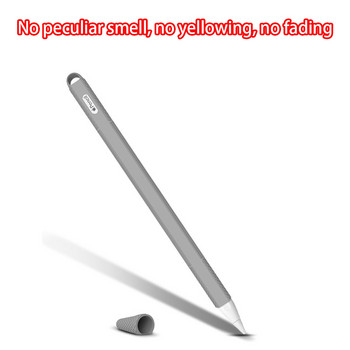 За iPad Tablet Touch Pen TPU мек силиконов защитен накрайник Cove For Apple Pencil 2 Pencil2 Screen Stylus Anti-scratch Nib Case