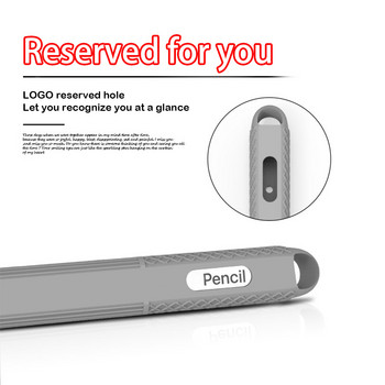 За iPad Tablet Touch Pen TPU мек силиконов защитен накрайник Cove For Apple Pencil 2 Pencil2 Screen Stylus Anti-scratch Nib Case
