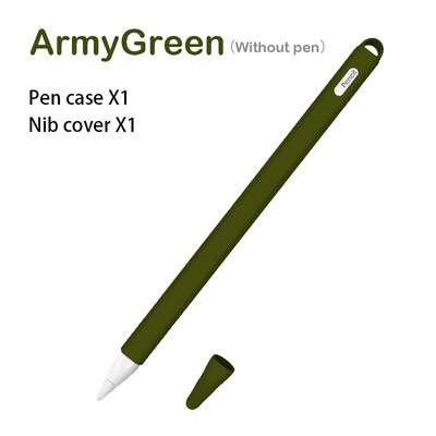 „IPad“ planšetinio kompiuterio jutiklinis rašiklis TPU minkštas silikoninis apsauginis antgalio dangtelis „Apple Pencil 2 Pencil2“ ekrano rašiklis, apsaugantis nuo įbrėžimų