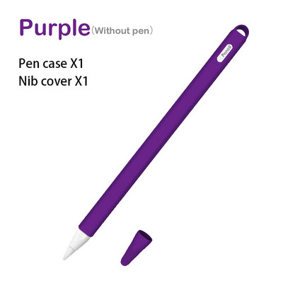 „IPad“ planšetinio kompiuterio jutiklinis rašiklis TPU minkštas silikoninis apsauginis antgalio dangtelis „Apple Pencil 2 Pencil2“ ekrano rašiklis, apsaugantis nuo įbrėžimų