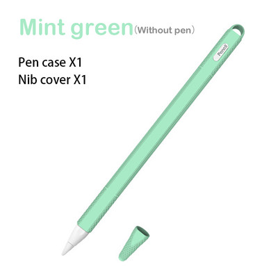 „IPad“ planšetinio kompiuterio jutiklinis rašiklis TPU minkštas silikoninis apsauginis antgalio dangtelis „Apple Pencil 2 Pencil2“ ekrano rašiklis, apsaugantis nuo įbrėžimų