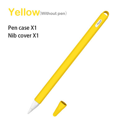 „IPad“ planšetinio kompiuterio jutiklinis rašiklis TPU minkštas silikoninis apsauginis antgalio dangtelis „Apple Pencil 2 Pencil2“ ekrano rašiklis, apsaugantis nuo įbrėžimų
