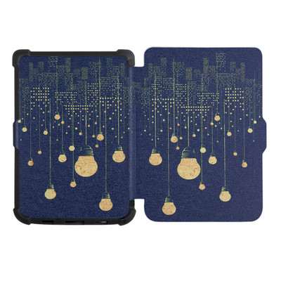 Walkers tanka torbica za Pocketbook 616/627/632 Ereader PU kožna zaštitna maska za Pocketbook Basic Lux 2 Touch HD 3