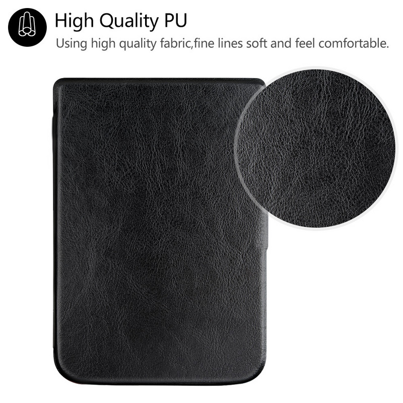 Walkers tanka torbica za Pocketbook 616/627/632 Ereader PU kožna zaštitna maska za Pocketbook Basic Lux 2 Touch HD 3