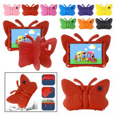 Skirtas Samsung Galaxy Tab A 8.0 SM-T290 T295 T297 10,1 colio T510 T515 mielas vaikų dėklas, atsparus smūgiams EVA drugelio stovo planšetinio kompiuterio dangtelis