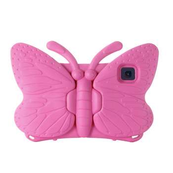 За Samsung Galaxy Tab A 8.0 SM-T290 T295 T297 10.1 инча T510 T515 Сладък детски калъф Удароустойчив EVA Butterfly Stand Капак за таблет
