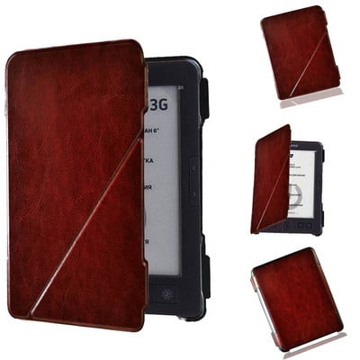 Ултра тънък нов стил кожен калъф за Digma S683g E-Ink Carta Ebook Reader Easy Folio Pocket Cover Защитна обвивка за S683