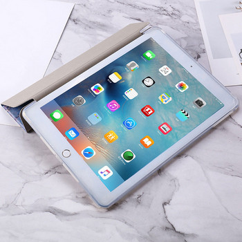 Калъф с магнит с мраморен печат за iPad Pro 11 10.5 9.7 2017 2018 10.2 7th 8th 2020 Smart Cover за iPad Air 1 Mini 2 3 4 5 Калъф със стойка