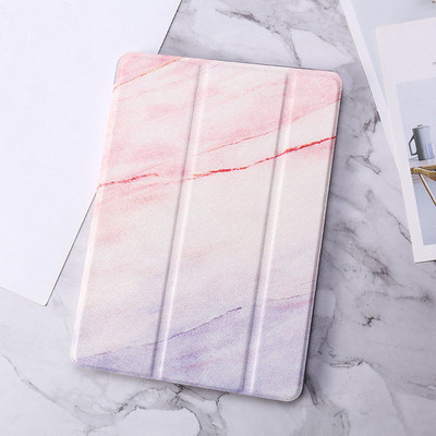 Marmora apdrukas magnēta futrālis iPad Pro 11 10,5 9,7 2017 2018 10,2 7th, 8th 2020 Smart Cover iPad Air 1 Mini 2 3 4 5 statīva futrālis