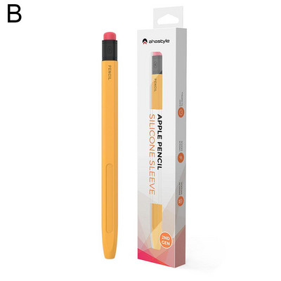 Για Apple Pencil 2/1 Θήκη για iPad Tablet Pen Stylus Protective Sleeve Cover Pencil Soft Cover Silicone Tablet N3G6