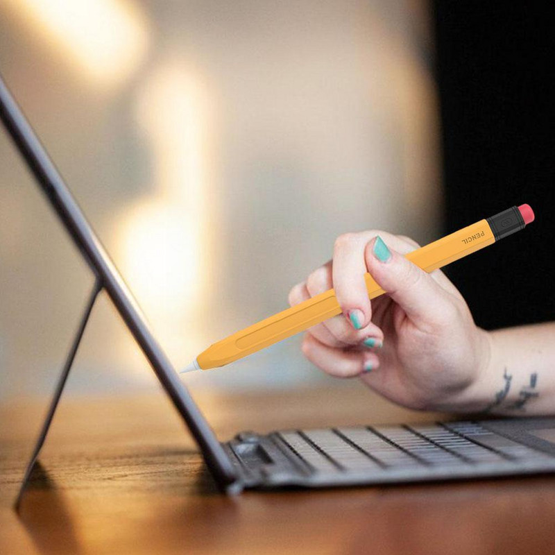 Για Apple Pencil 2/1 Θήκη για iPad Tablet Pen Stylus Protective Sleeve Cover Pencil Soft Cover Silicone Tablet N3G6